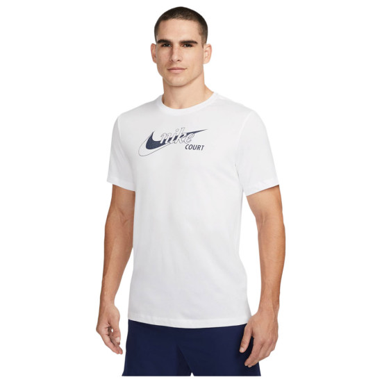 NikeCourt Ανδρική κοντομάνικη μπλούζα Dri-FIT Swoosh T-Shirt NikeCourt Ανδρική κοντομάνικη μπλούζα Dri-FIT Swoosh T-Shirt